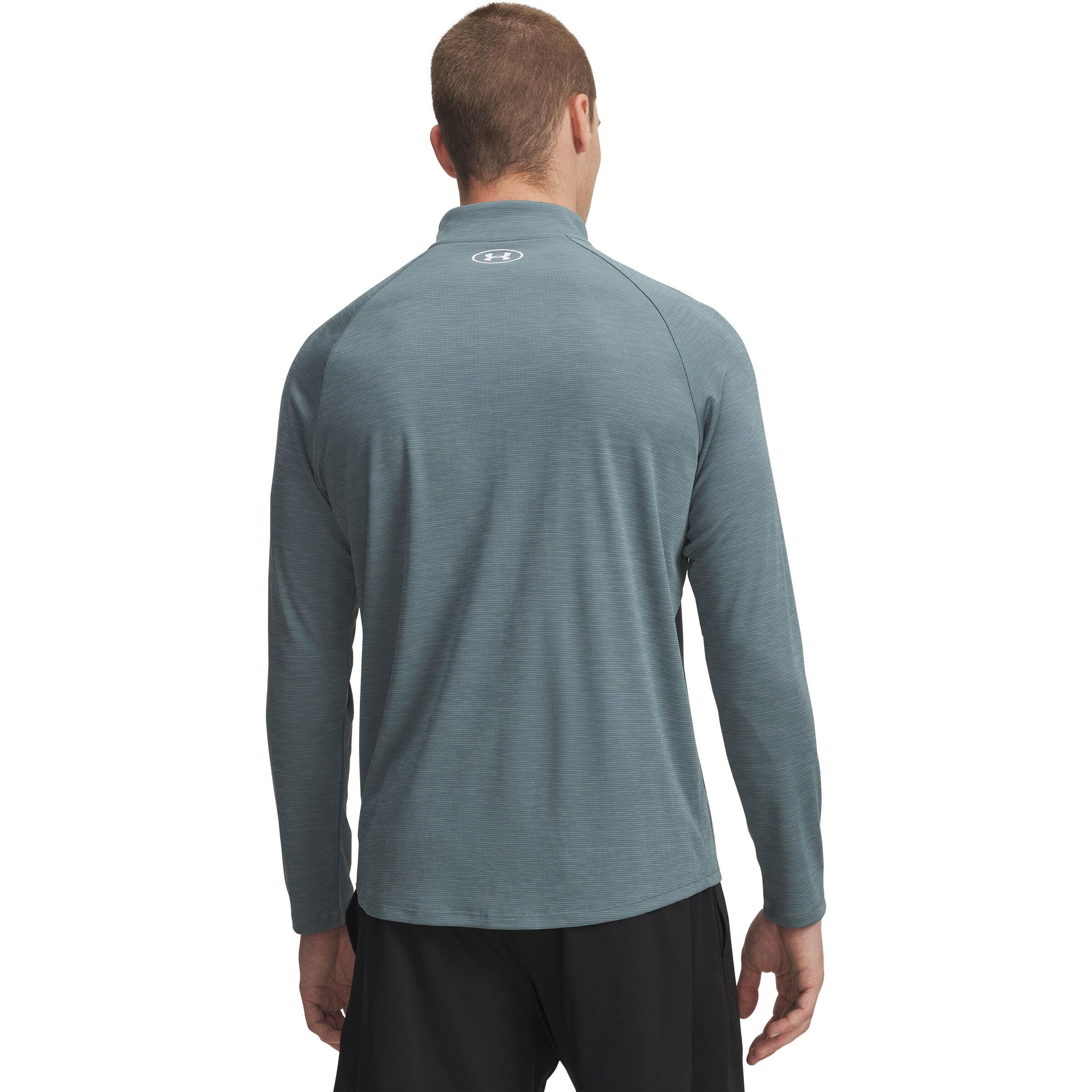UNDER ARMOUR Funktionsshirt 'Tech Textured' in Blau