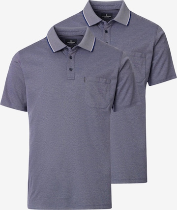 CASAMODA Shirt 'Basic' in Blue: front