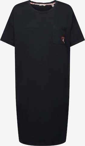 ESPRIT Nightgown in Black: front