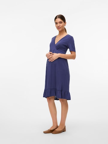 MAMALICIOUS Obleka 'MLKimmie Tess' | modra barva: sprednja stran