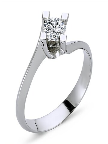 EinStein Diamant Ring in Silver
