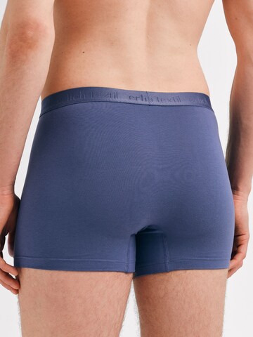 Erlich Textil Boxer shorts 'Casual Cotton' in Blue