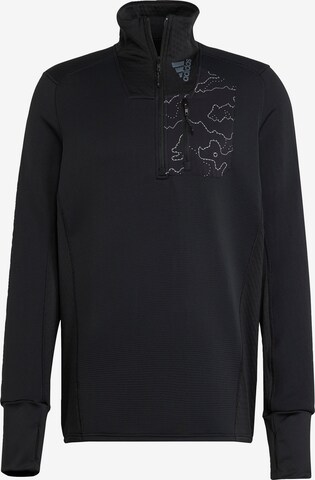 ADIDAS SPORTSWEAR Athletic Sweatshirt 'X-City' in Black: front