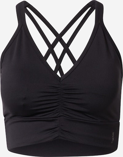CURARE Yogawear Biustonosz sportowy 'Breath' w kolorze czarnym, Podgląd produktu