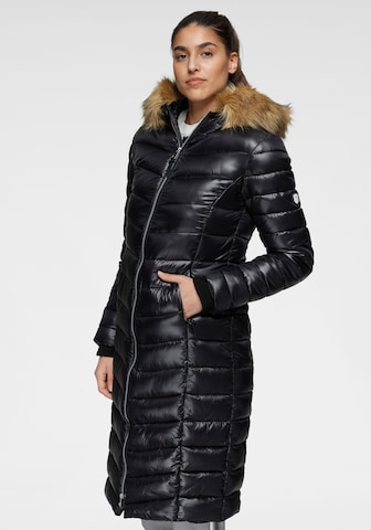 ALPENBLITZ Winter Coat in Black