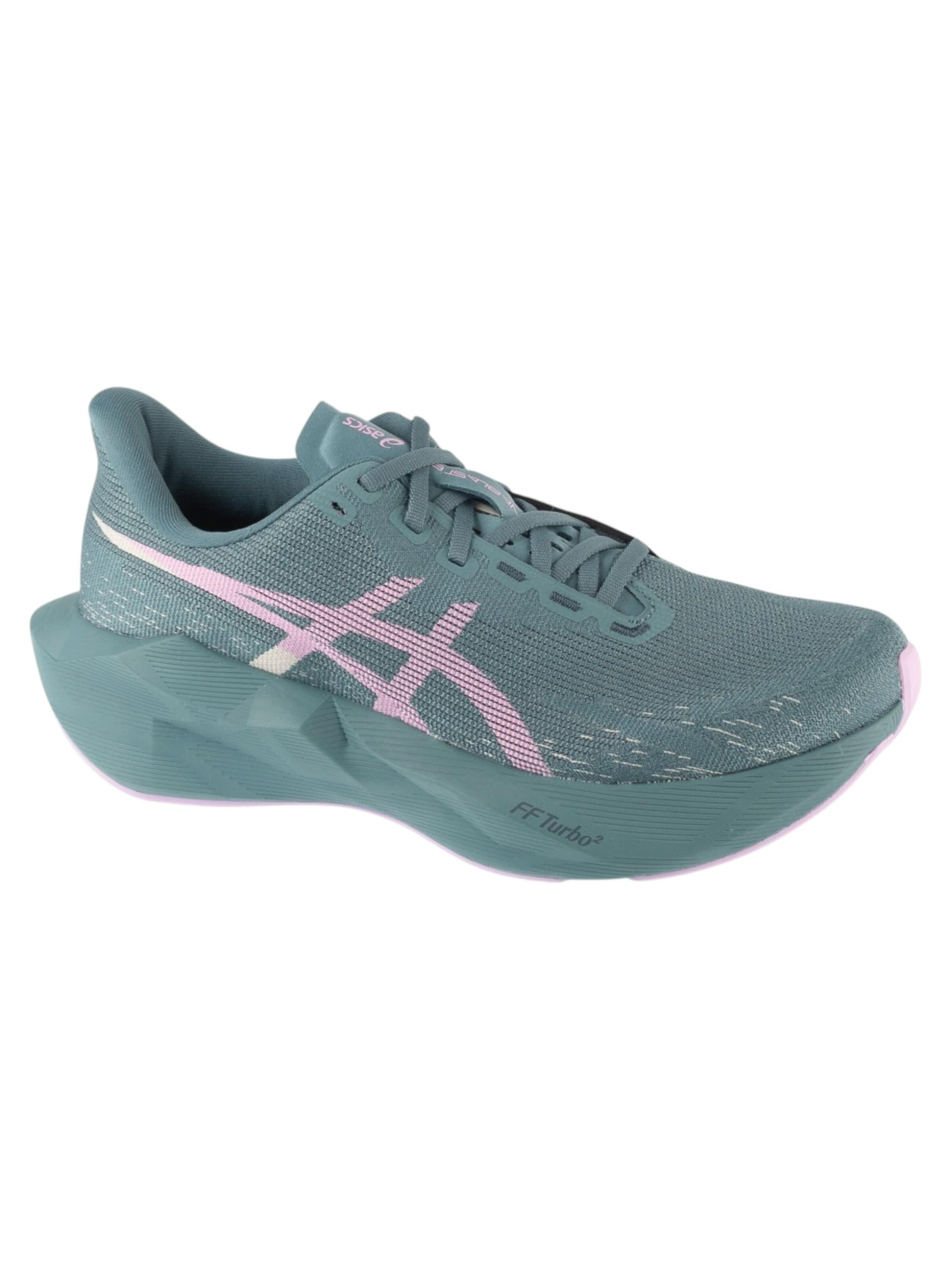 ASICS Loopschoen 'ASICS Novablast 6' in Groen: voorkant