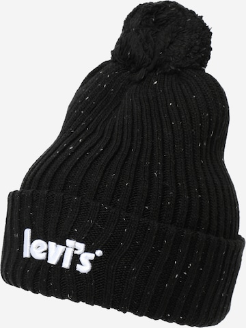 LEVI'S Beanie 'Holiday' in Black: front