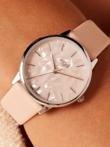 Lucardi Analoog horloge 'Klassisch' in Roze