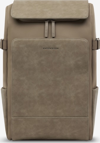 Kapten & Son Rucksack 'Bali Pro' in Braun: Vorderseite