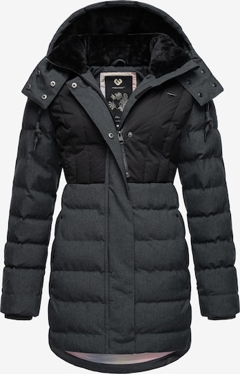 Ragwear Winter coat 'Ashanta' in Dark grey / Black, Item view