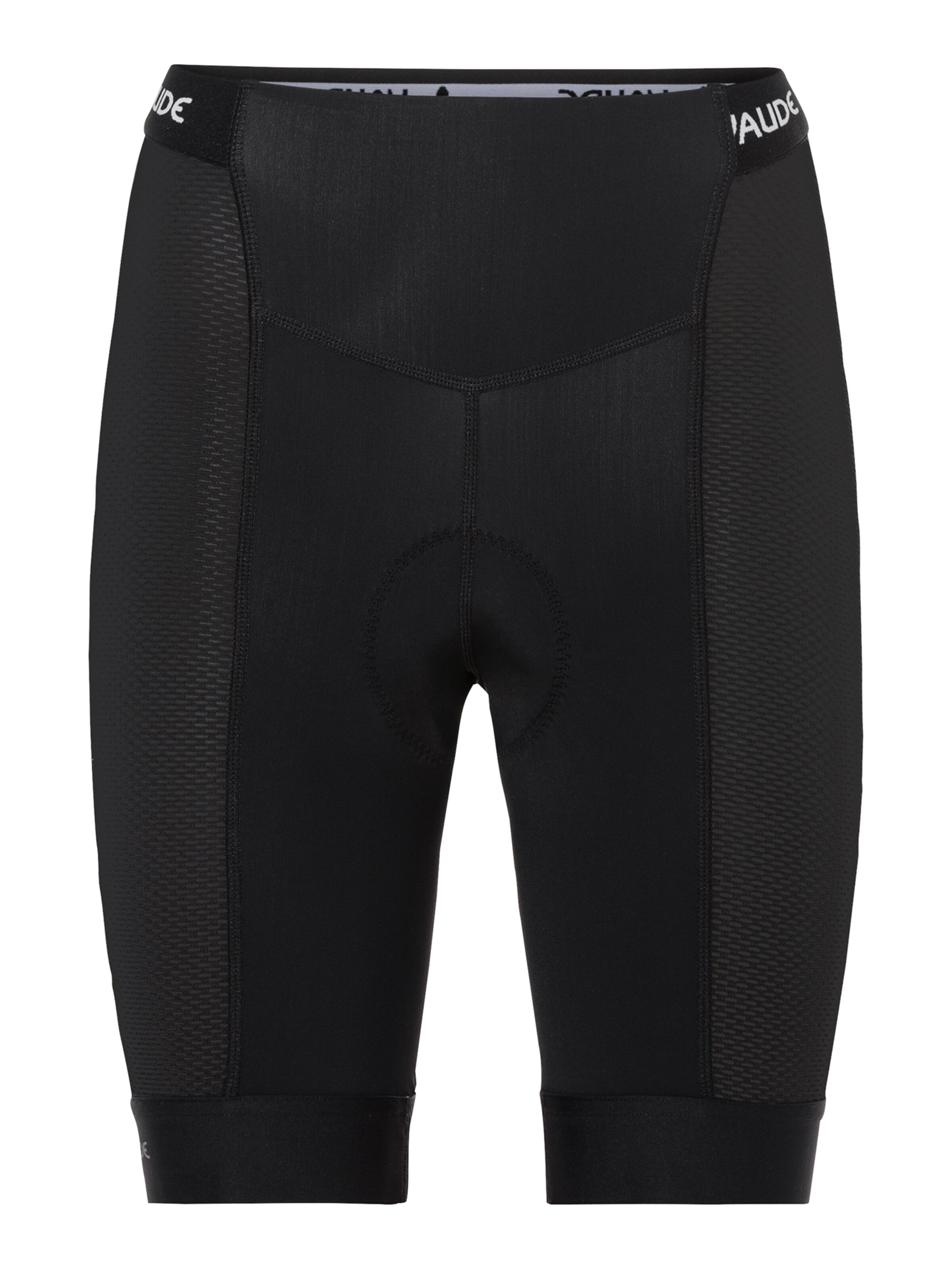 VAUDE Slimfit Sportshorts in Schwarz: Vorderseite