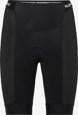VAUDE Slimfit Sportshorts in Schwarz: Vorderseite