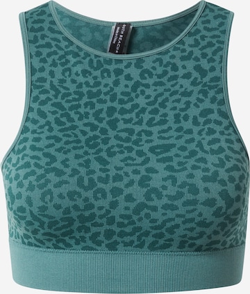 South Beach Sports bra in Green: front