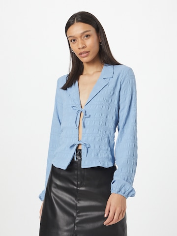 Monki Bluse in Blau: predná strana