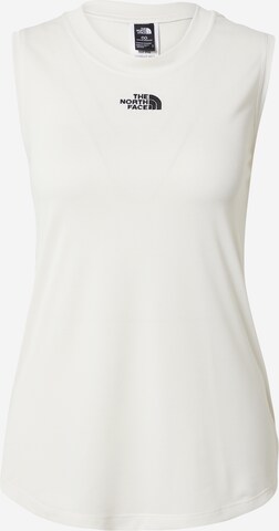 THE NORTH FACE Sports Top in White: front