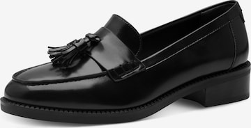 TAMARIS Classic Flats in Black: front