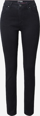 ZABAIONE Džíny 'Ma44rissa' – černá: přední strana