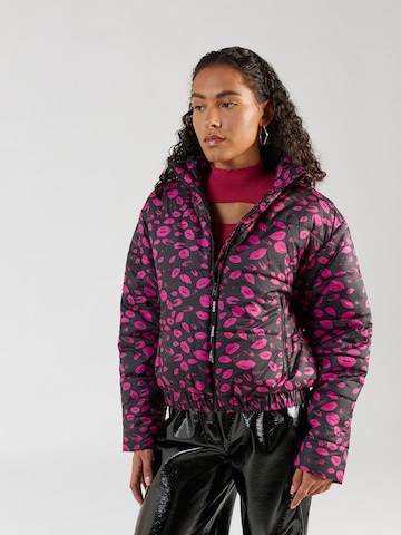 HUGO Zimska jakna 'Felara-1' | vijolična barva: sprednja stran