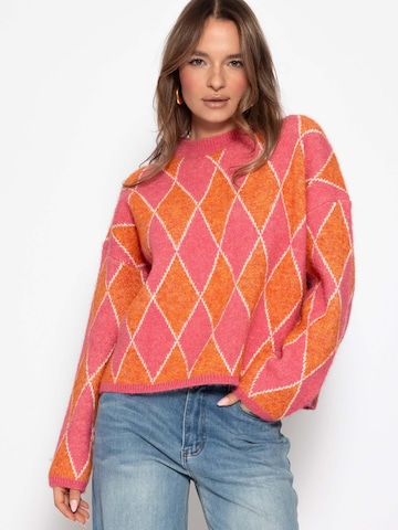 SASSYCLASSY Oversized sweater in Orange