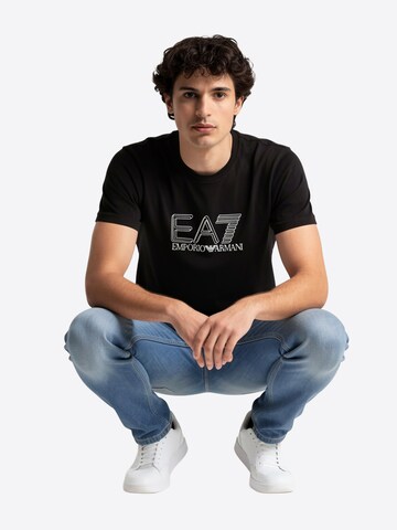 T-Shirt '7M001307U0002' EA7 Emporio Armani en noir