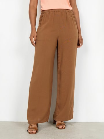 Wide leg Pantaloni 'Radia' de la Soyaconcept pe maro: față