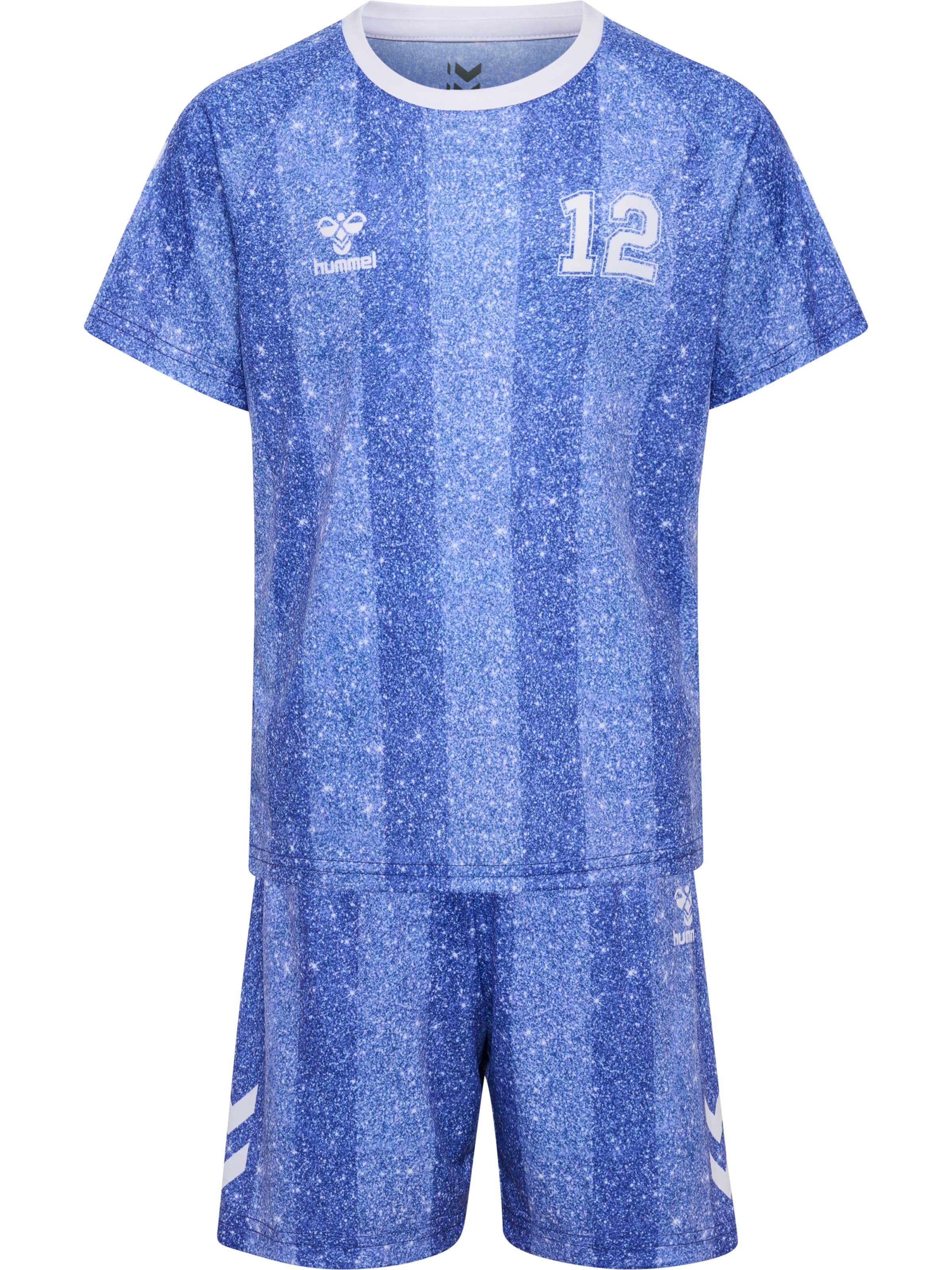 Hummel Tracksuit in Blue: front