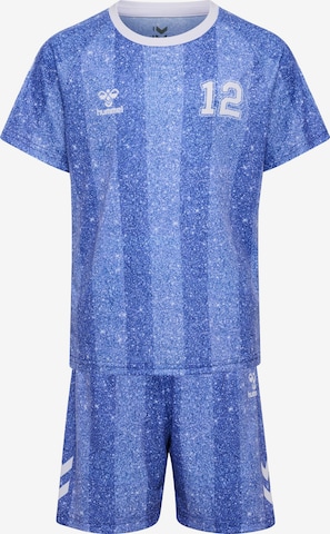 Survêtement Hummel en bleu : devant