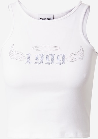 Vintage Supply - Top em branco: frente