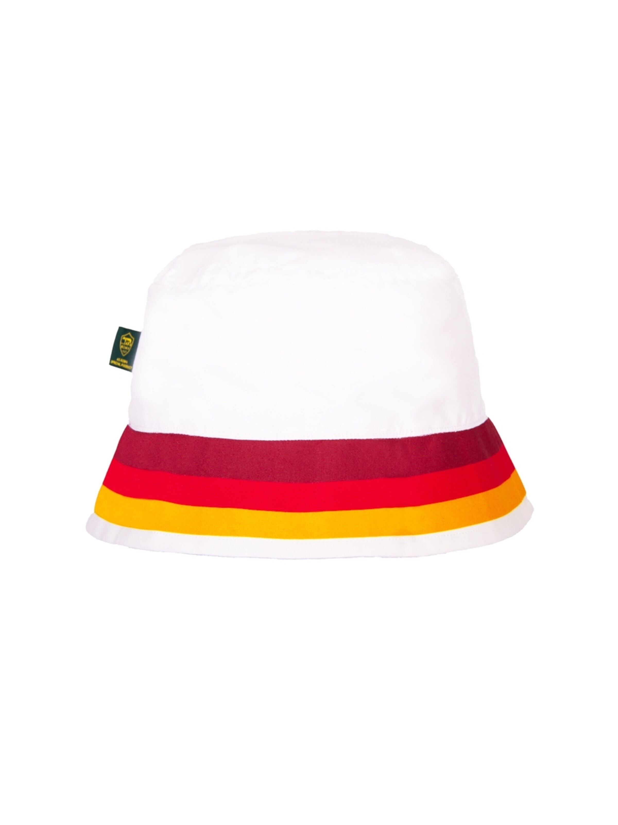 COPA FOOTBALL Hat 'AS Roma Stripes Bucket Hat' in White