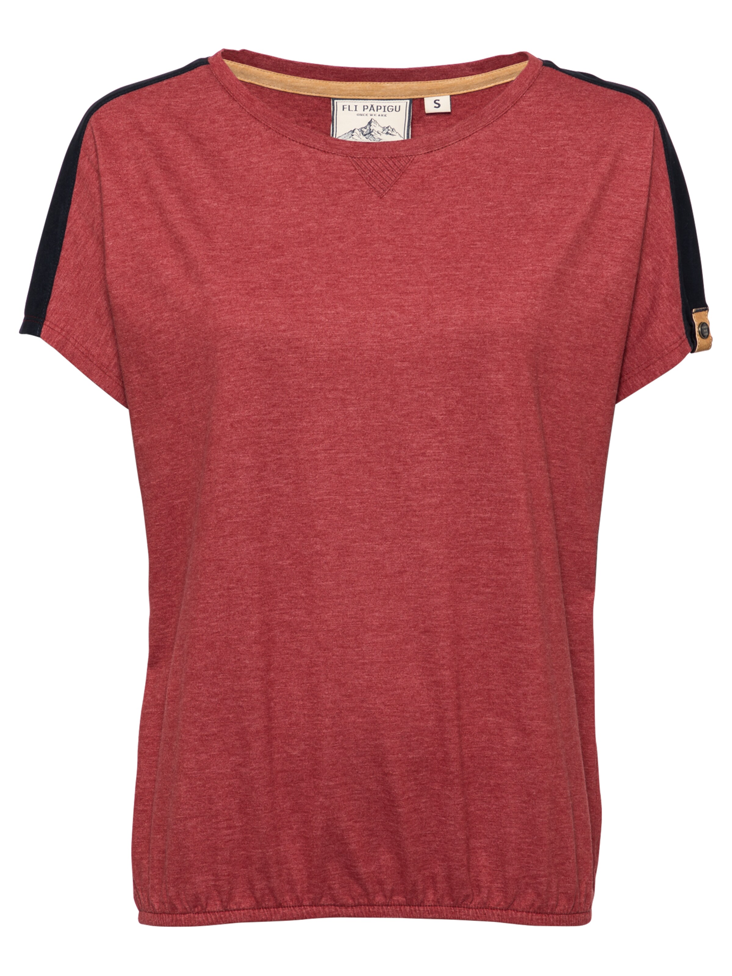 Frauen Shirts & Tops Fli Papigu Shirt 'The 0909' in Rotmeliert - SX50320