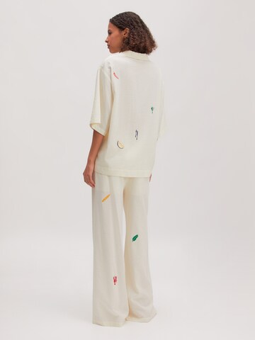 EDITED Oversize póló 'Holly' - bézs
