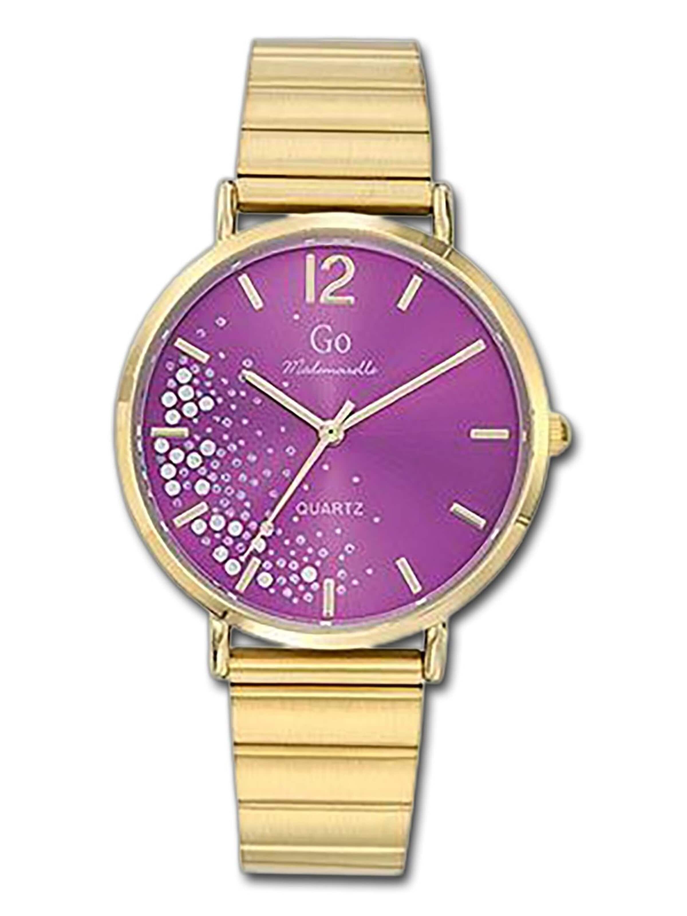 GO GirlOnly Analog Watch in Gold: front