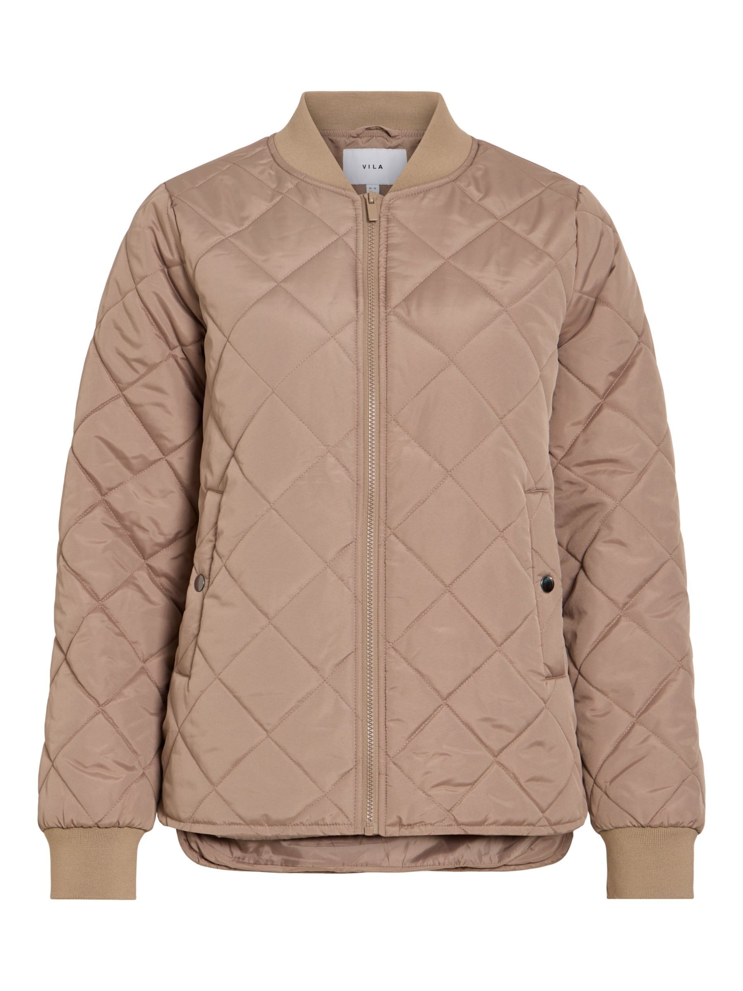 VILA Tussenjas 'VITate' in Grijs: voorkant