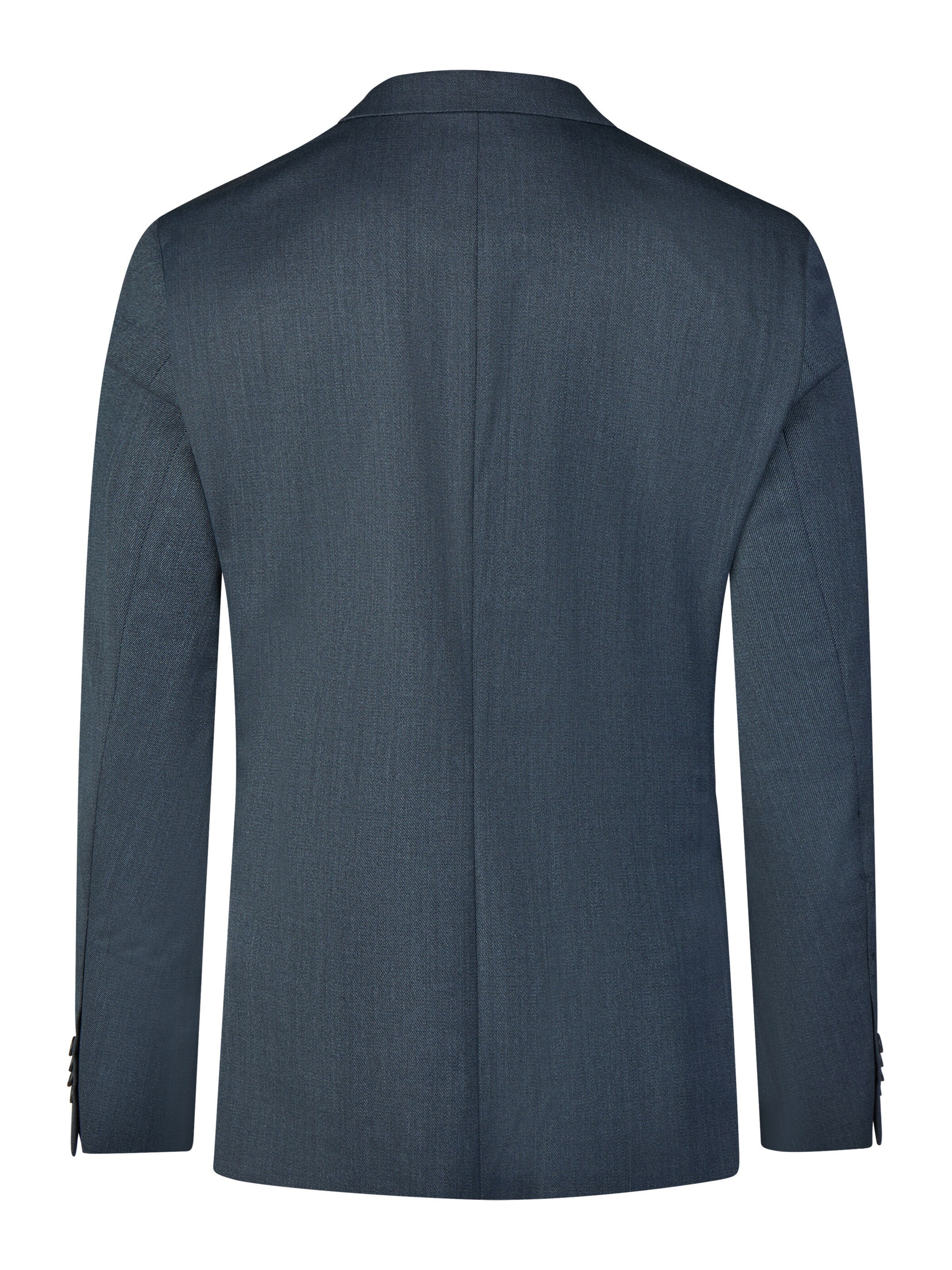 PIERRE CARDIN Slim Fit Sakko 'Grant' in melierter Optik in Blau