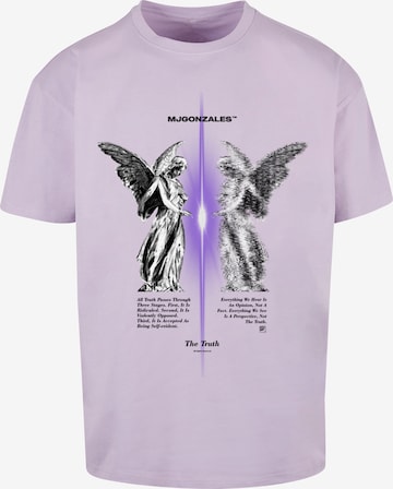 MJ Gonzales Shirt 'The Truth V.1' in Purple: front