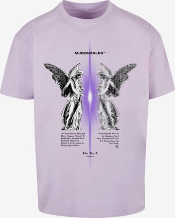 MJ Gonzales T-Shirt 'The Truth V.1' in Lila: predná strana