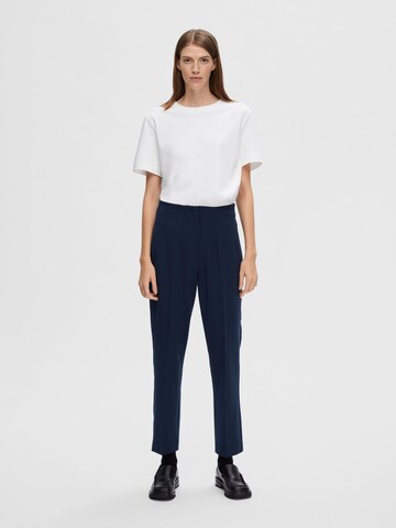 Regular Pantalon SELECTED en bleu