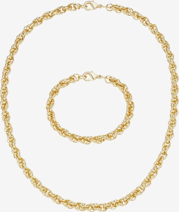FIRETTI Schmuckset in Gold: Vorderseite