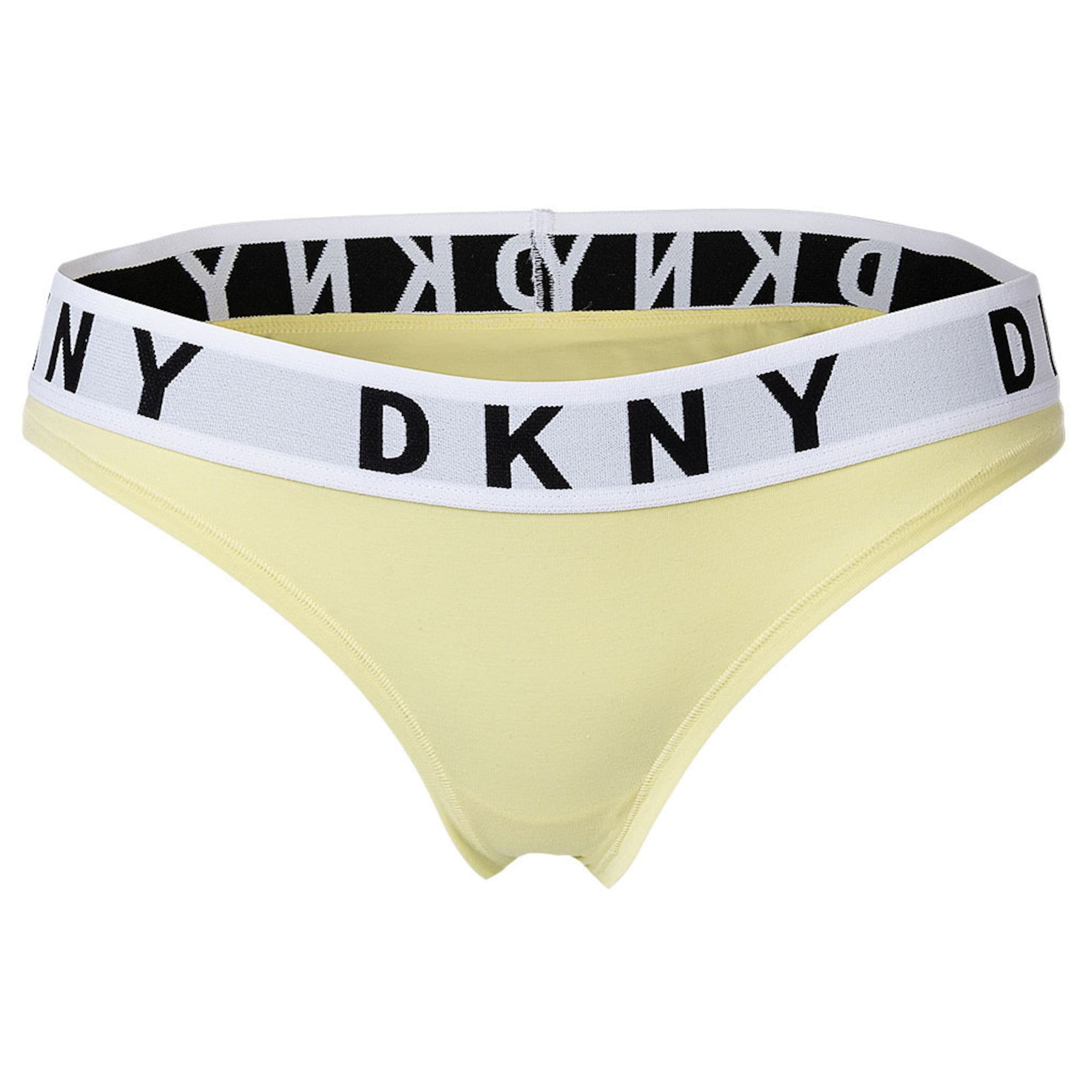 DKNY Intimates Slip in Gelb: Vorderseite