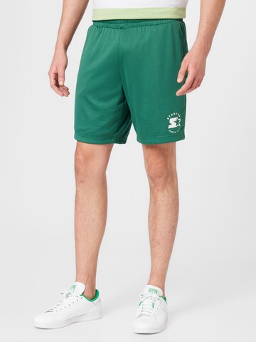 Starter Black Label Regular Pants in Green: front