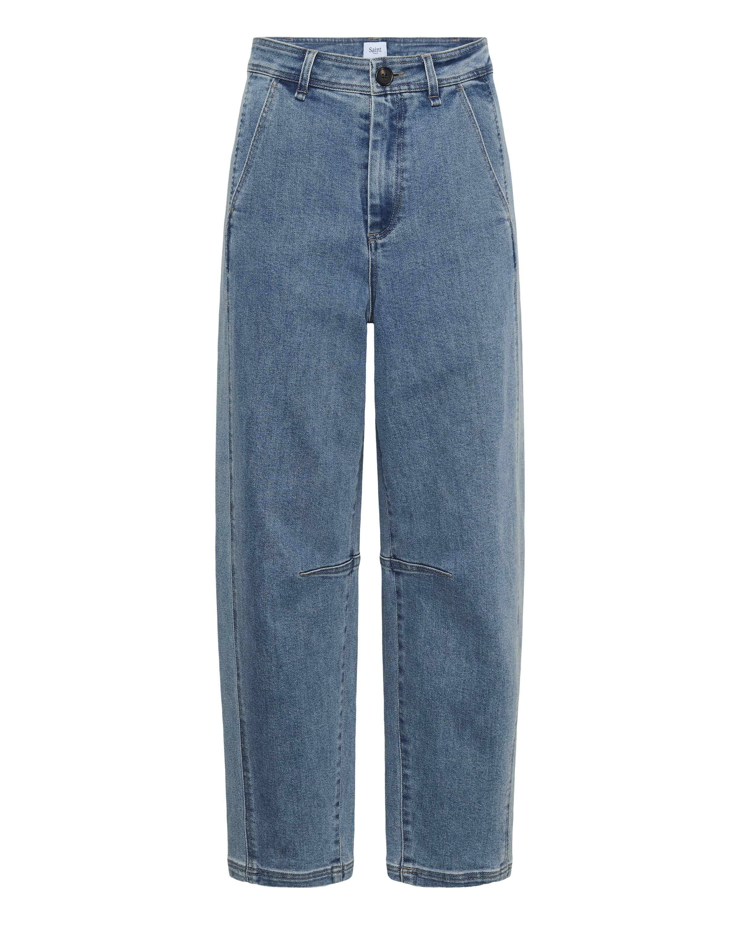 Loosefit Jean 'Maude' SAINT TROPEZ en bleu : devant