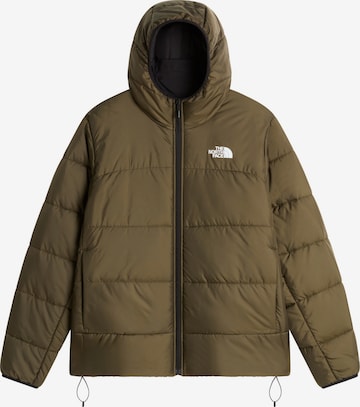 THE NORTH FACE Zimní bunda – zelená: přední strana