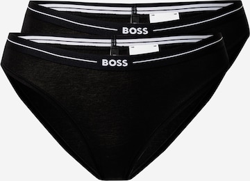 BOSS Kalhotky – černá: přední strana