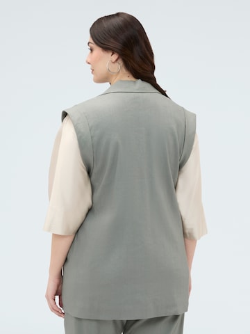 Gilet de costume Fiorella Rubino en vert