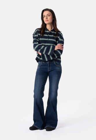 Elias Rumelis Bootcut Jeansy 'Mina' w kolorze niebieski