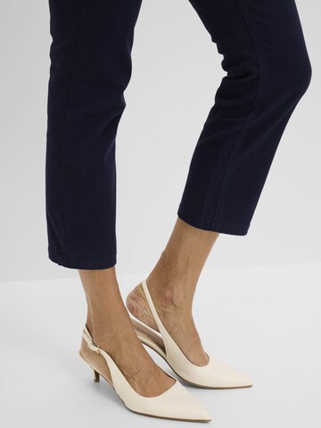Coupe slim Pantalon bonprix en bleu