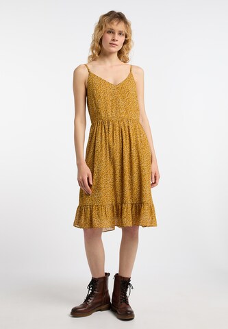 DreiMaster Vintage Summer Dress in Yellow