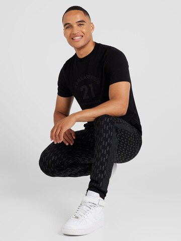 Karl Lagerfeld T-Shirt in Schwarz