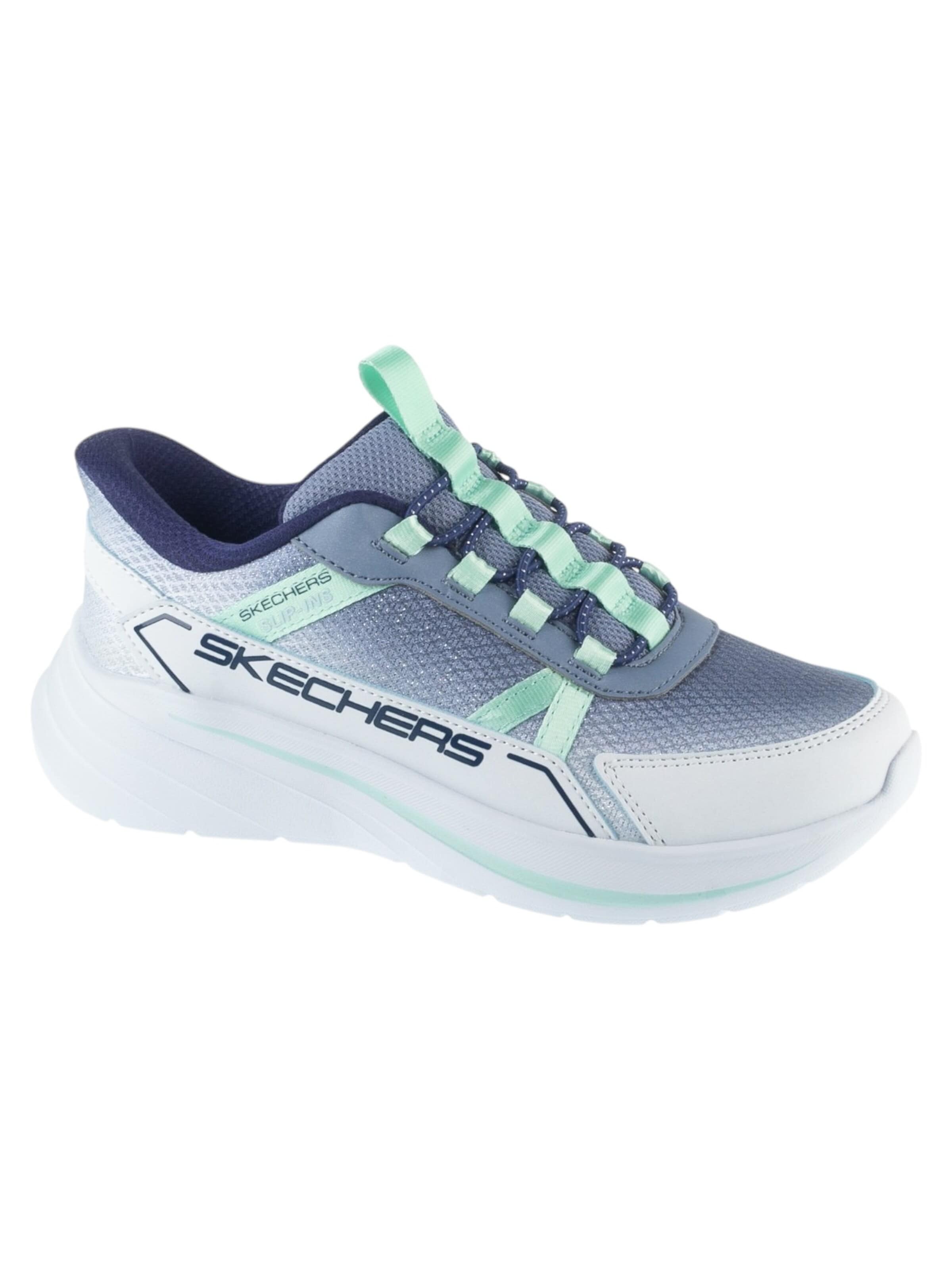 SKECHERS Sneakers 'Slip-ins Wave 92-Sparkle Sprint' in Blue: front
