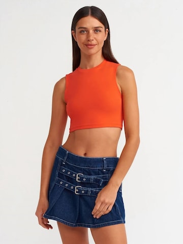 Dilvin Blouse in Orange: front